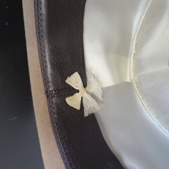 Akubra Fur Felt Hat 56 Australia Outback Cowboy Tan - Picture 11 of 12